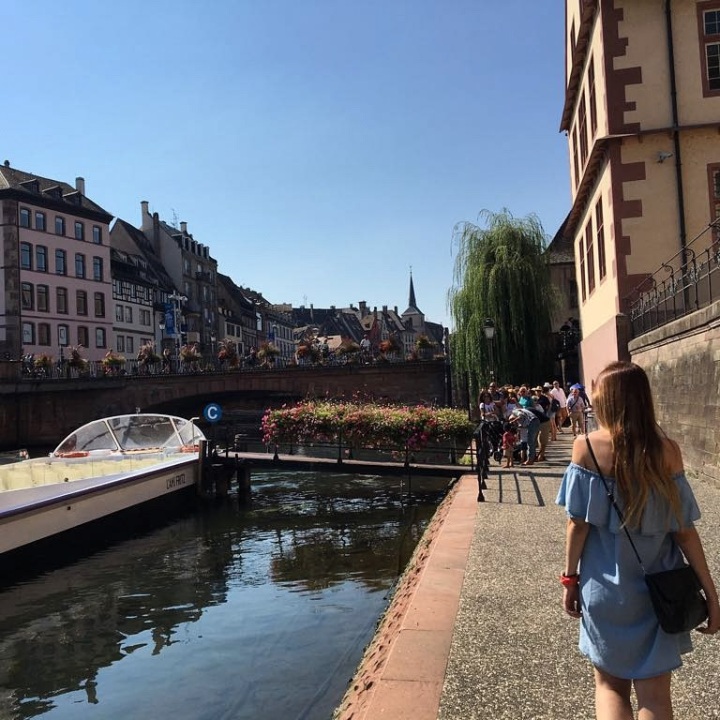 Estrasburgo, barcos batorama